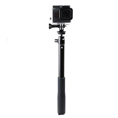 Foldable Tripod Selfie Stick for Action Cameras and Phones - 93cm