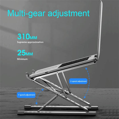 Foldable Aluminum Laptop Stand with Heat Dissipation