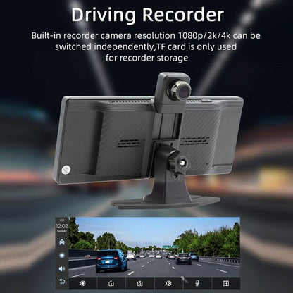 Portable Car Bluetooth Dvr Monitor - Supports Carplay / Android Auto - Display + Camera