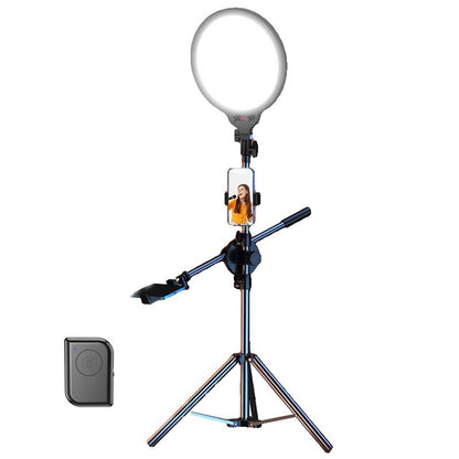 Full-screen Selfie Ring Light Tripod Set for Live Stream - 210cm Height - 55Cm Bracket With Remote Control