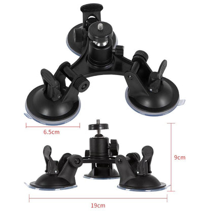 Universal Car Suction Cup Mount for Video Shooting