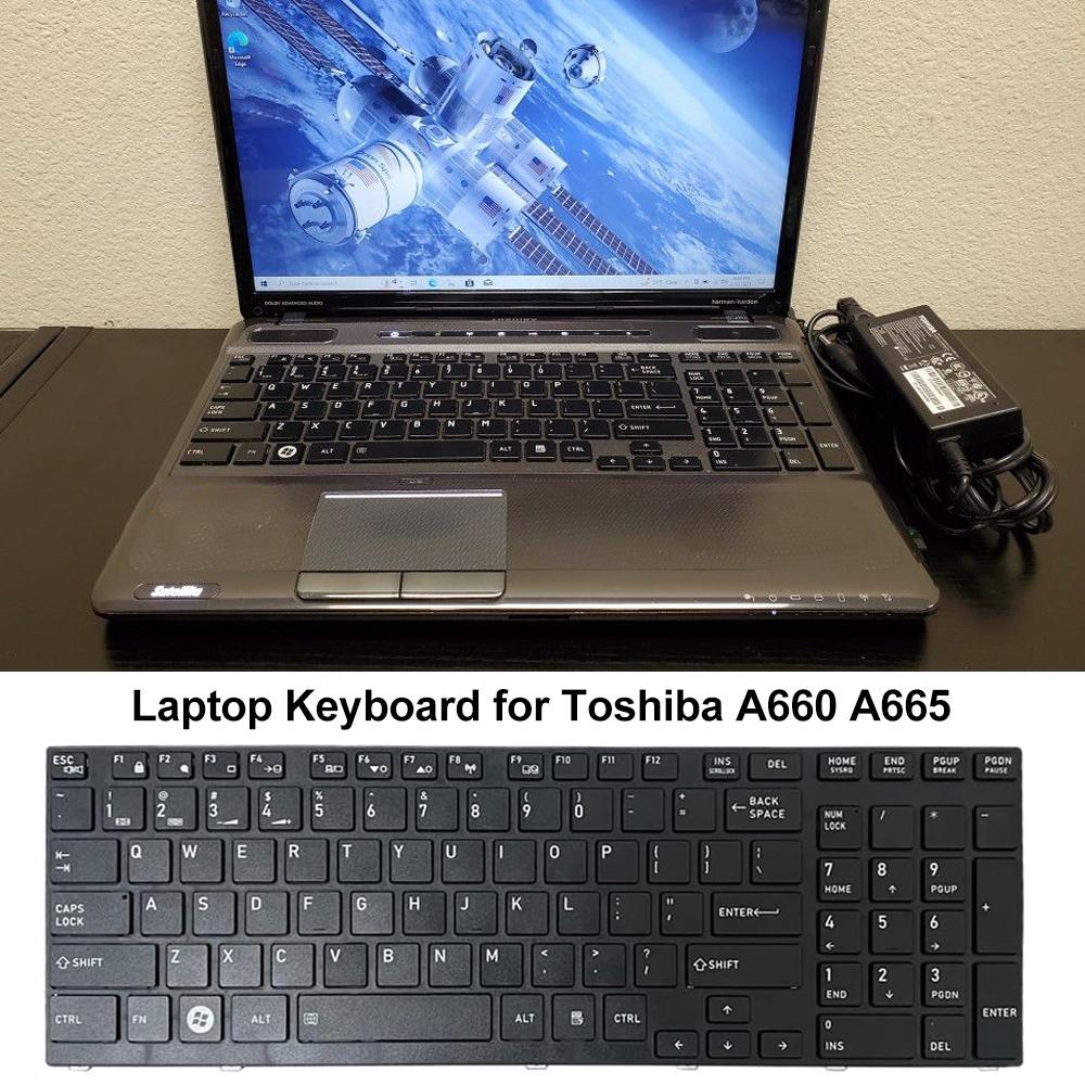 Frame Laptop Keyboard - no Code - For Toshiba A660 / A665