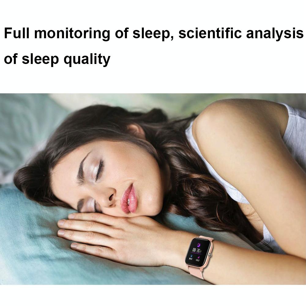 1.4 Inch Heart Rate & Blood Pressure Smart Watch Black