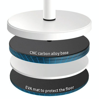 Adjustable Laptop Stand for Workbench - Compact Design