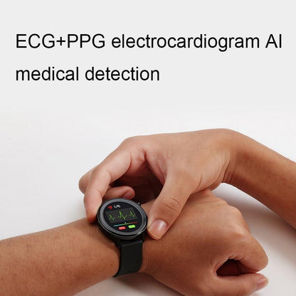 1.3 Inch Blue Silicone Heart Rate Smart Watch