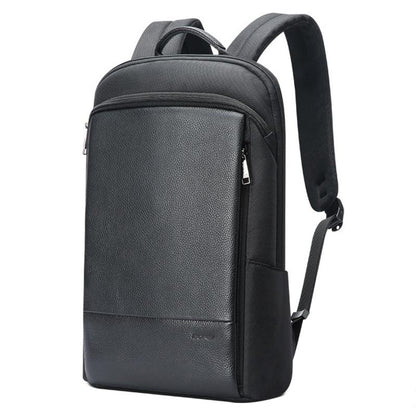 Waterproof Business Laptop Backpack - Genuine Leather Lightweight - Flagship