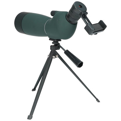 High Definition Birding Scope with Tripod - 25-75x70 - Green Film - 19Mm Eyepiece Red Film