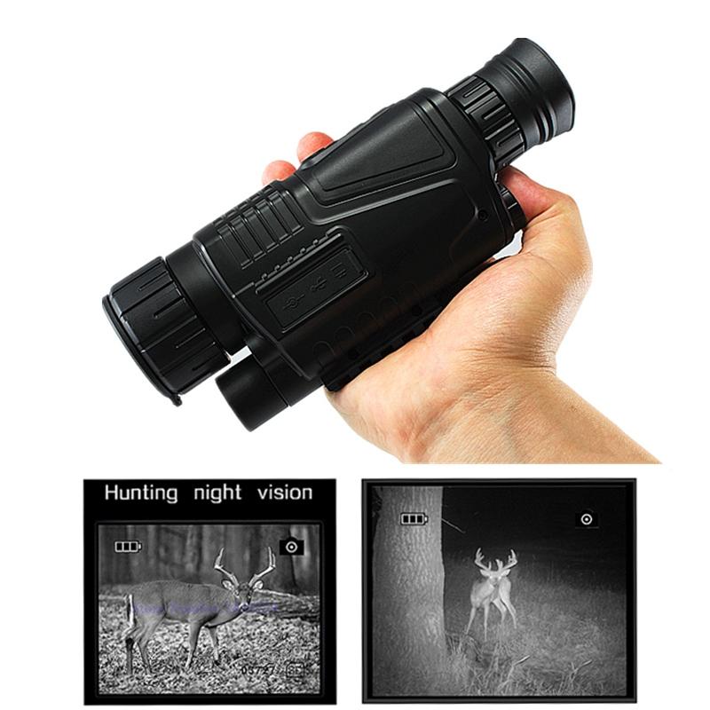 Usb Charging Infrared Monocular Telescope - Professional Night Vision