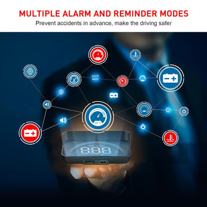Universal Car Obd2 Hud 3.5 Inch Vehicle Head Up Display