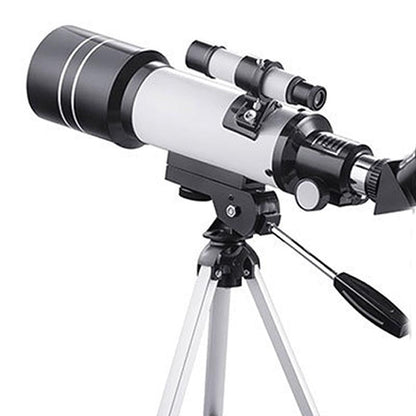 High Definition High Times Astronomical Telescope with Tripod - 16x / 66x70