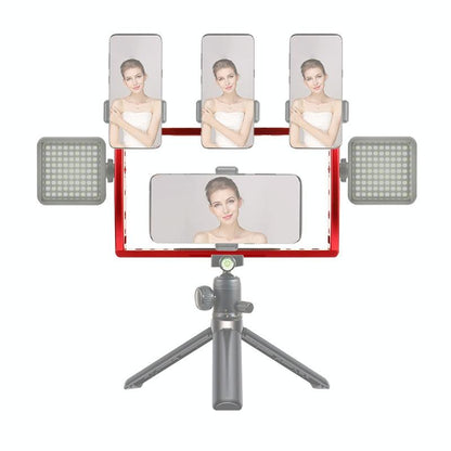 Underwater Dual Handheld Grip For Gopro Hero9 / 8 / 7 - Red