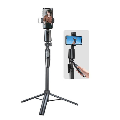 Auto Tracking Gimbal Stabilizer with Fill Light and Selfie Stick - 360 Degree Rotation - A200 Set 3