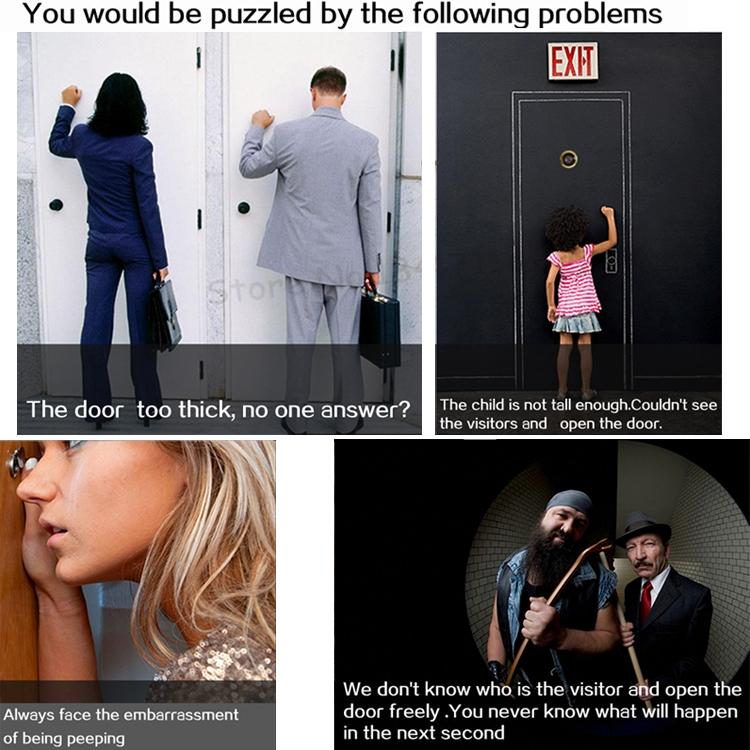 Wireless Doorbell 2.0Mp Smart With 4.3 Tft Display Screen