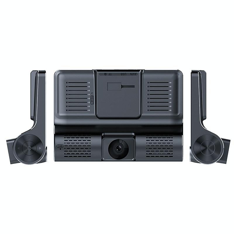 Hd 1080p Car Dvr with 3-in-1 Function and Wide Angle Night Vision - 4 Inch