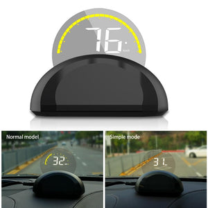 Universal Car Obd2 Hud 2.6 Inch Vehicle Head Up Display