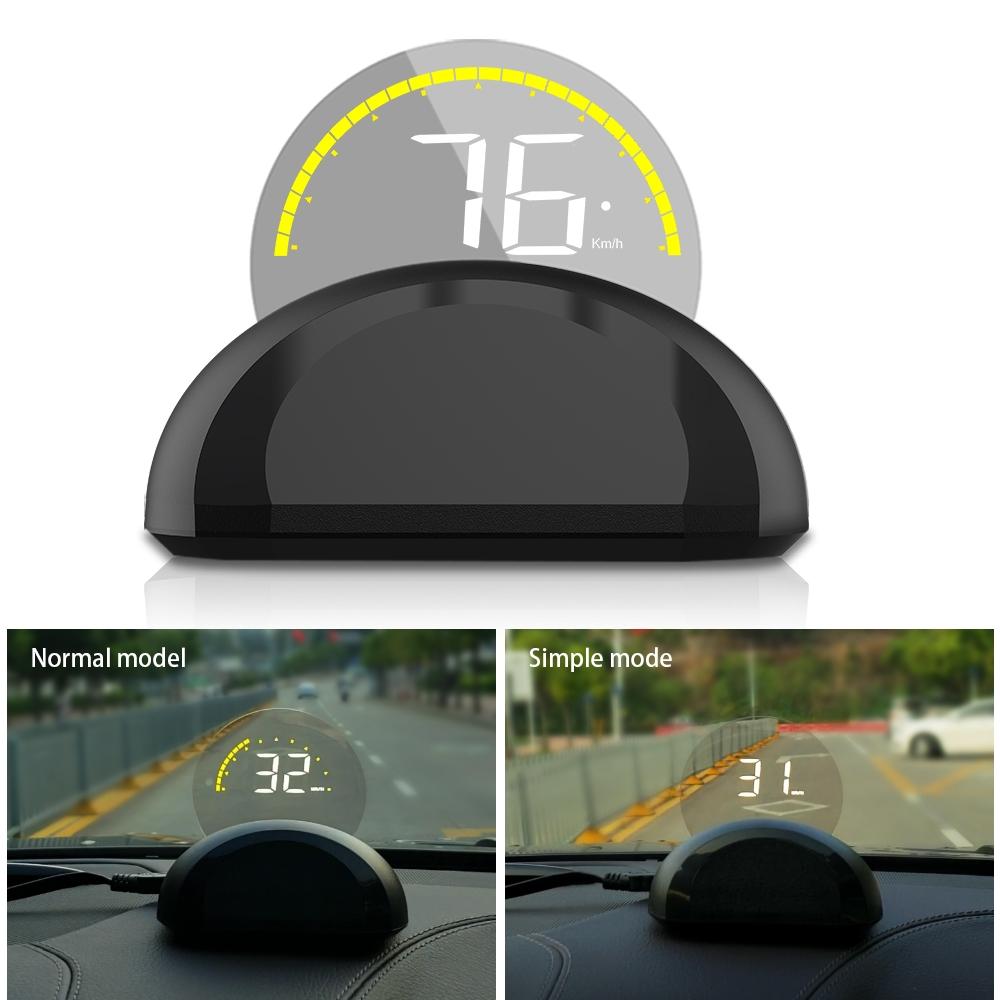 Universal Car Obd2 Hud 2.6 Inch Vehicle Head Up Display