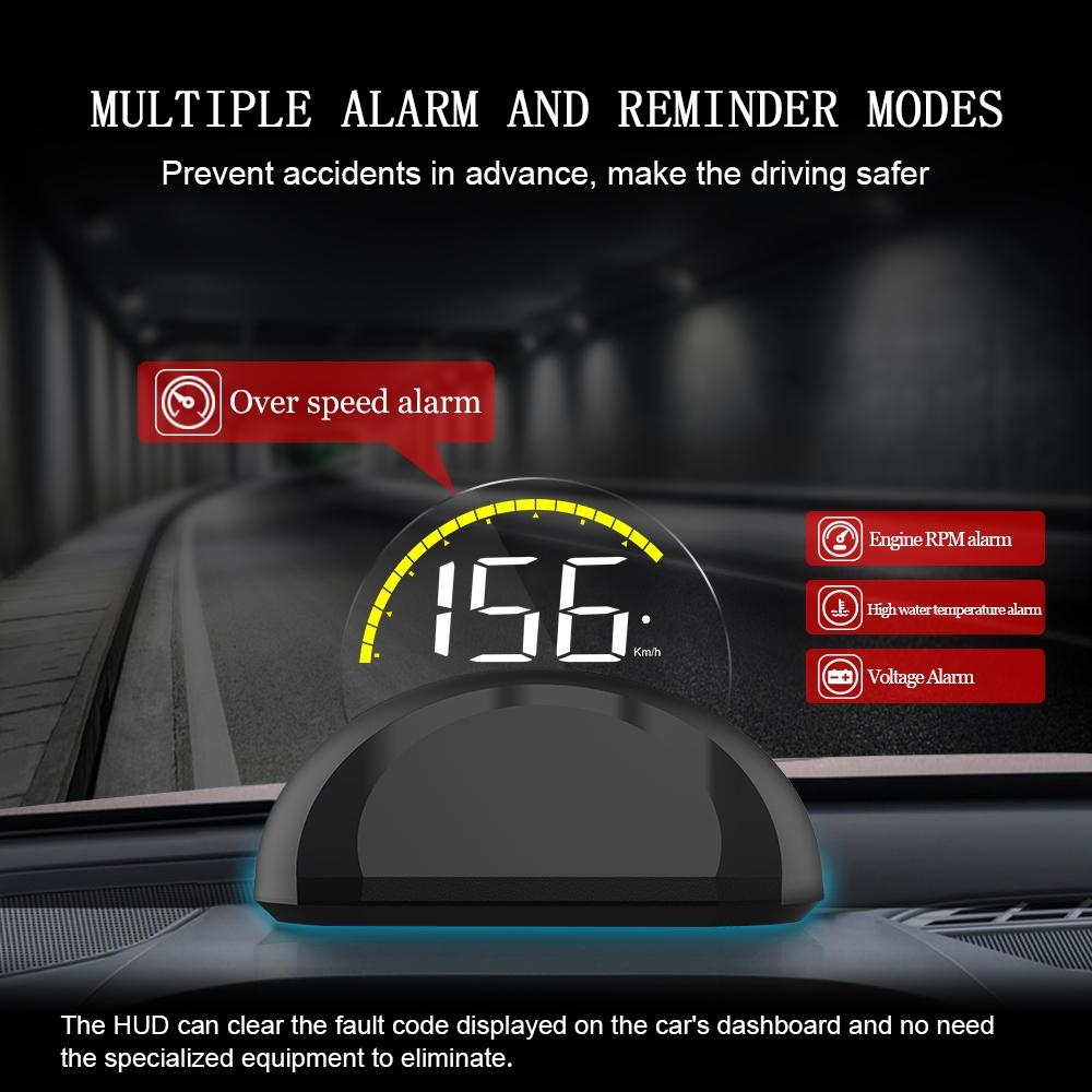 Universal Car Obd2 Hud 2.6 Inch Vehicle Head Up Display