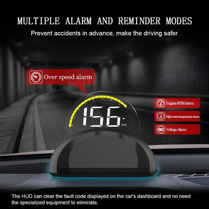 Universal Car Obd2 Hud 2.6 Inch Vehicle Head Up Display
