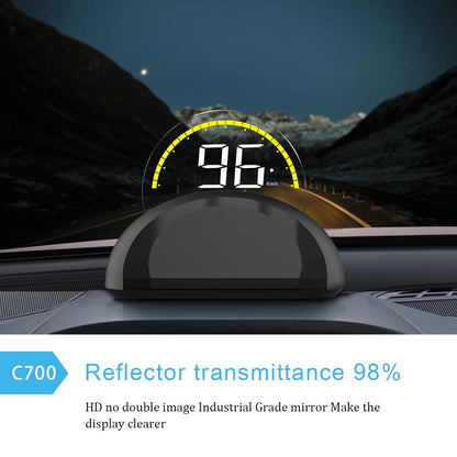 Universal Car Obd2 Hud 2.6 Inch Vehicle Head Up Display