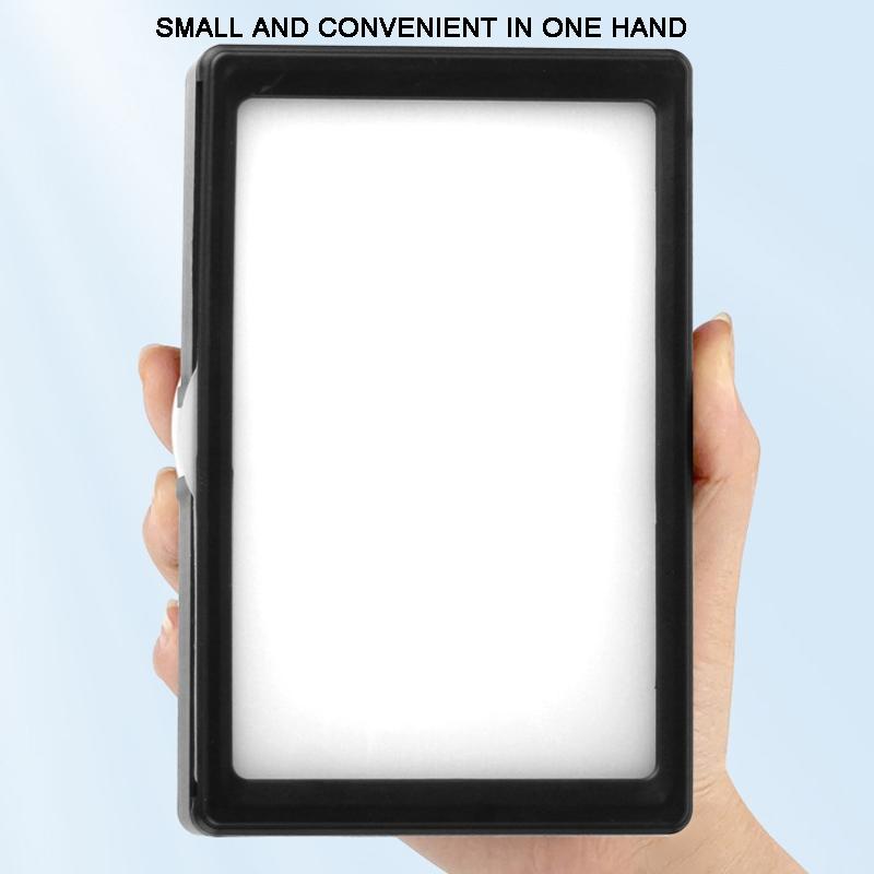 6 Three-colour Temperature Flat-panel Live Fill Light with 42cm Bracket