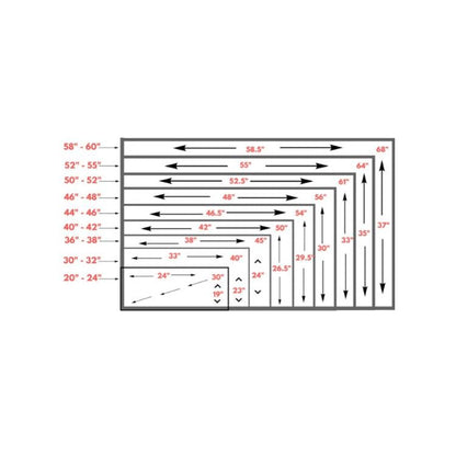 Universal Outdoor Tv Cover - Waterproof & Dustproof - Fits 40-42 Inches