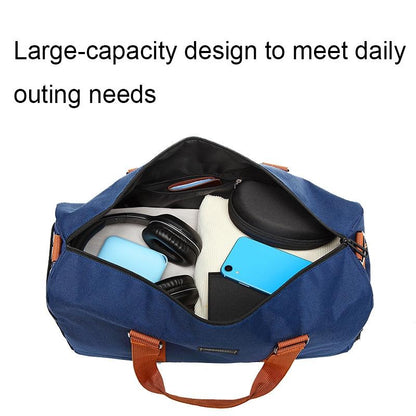 Blue Waterproof Gym Bag with Wet / Dry Separation - 9921 Blue