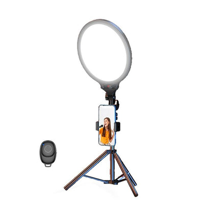 Full-screen 12.6 Selfie Ring Light Tripod Set - 210cm for Live Stream - 210Cm Overhead Shot