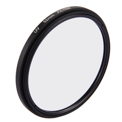 3-in-1 52mm Round Uv Lens Filter for Gopro Hero7 / 6 / 5 with Cap