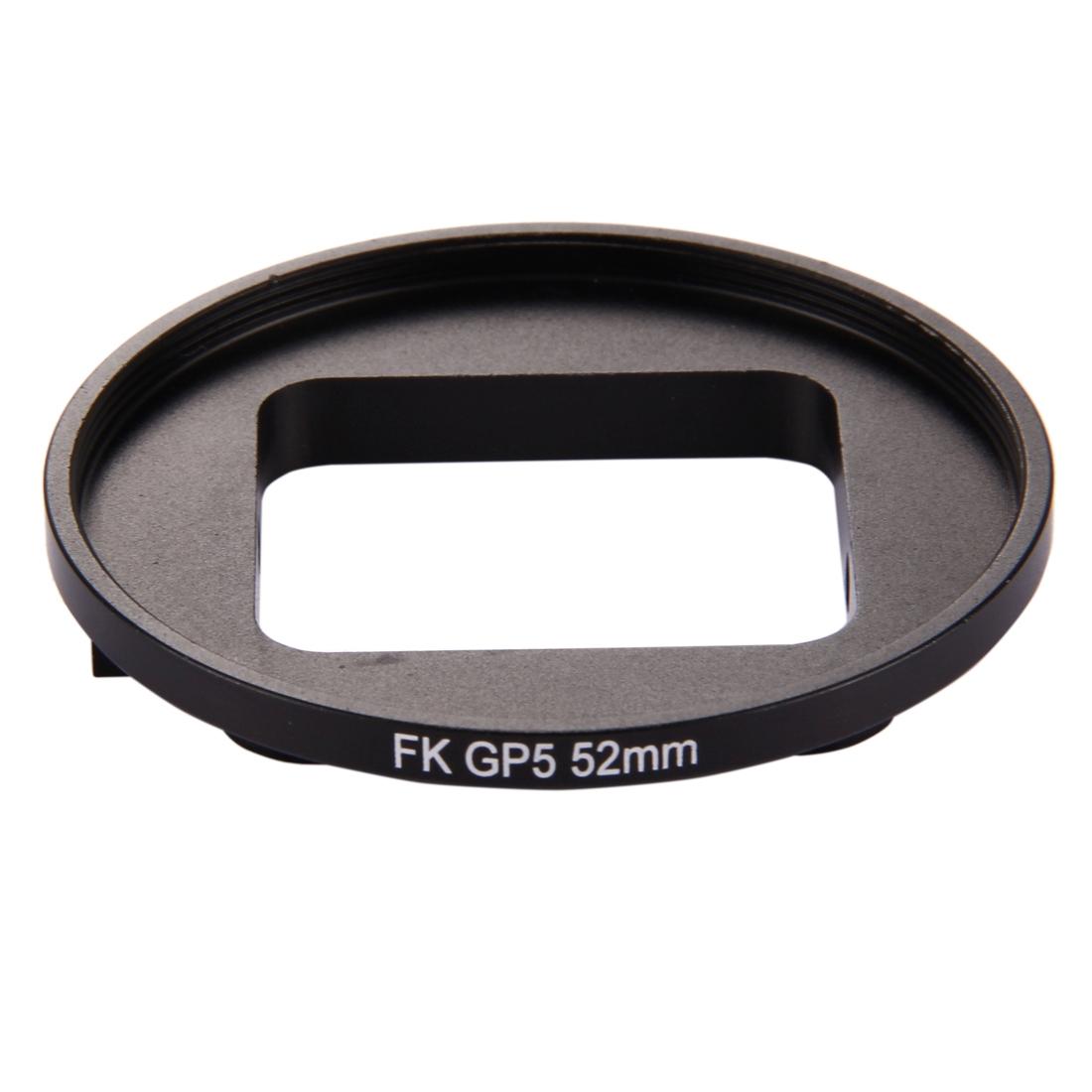 3-in-1 52mm Round Uv Lens Filter for Gopro Hero7 / 6 / 5 with Cap