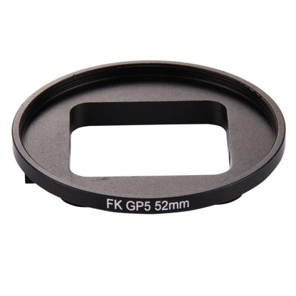 3-in-1 52mm Round Uv Lens Filter for Gopro Hero7 / 6 / 5 with Cap