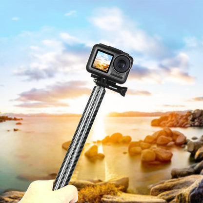 Lightweight Selfie Stick for Action Cameras - Aluminum / Carbon Fiber