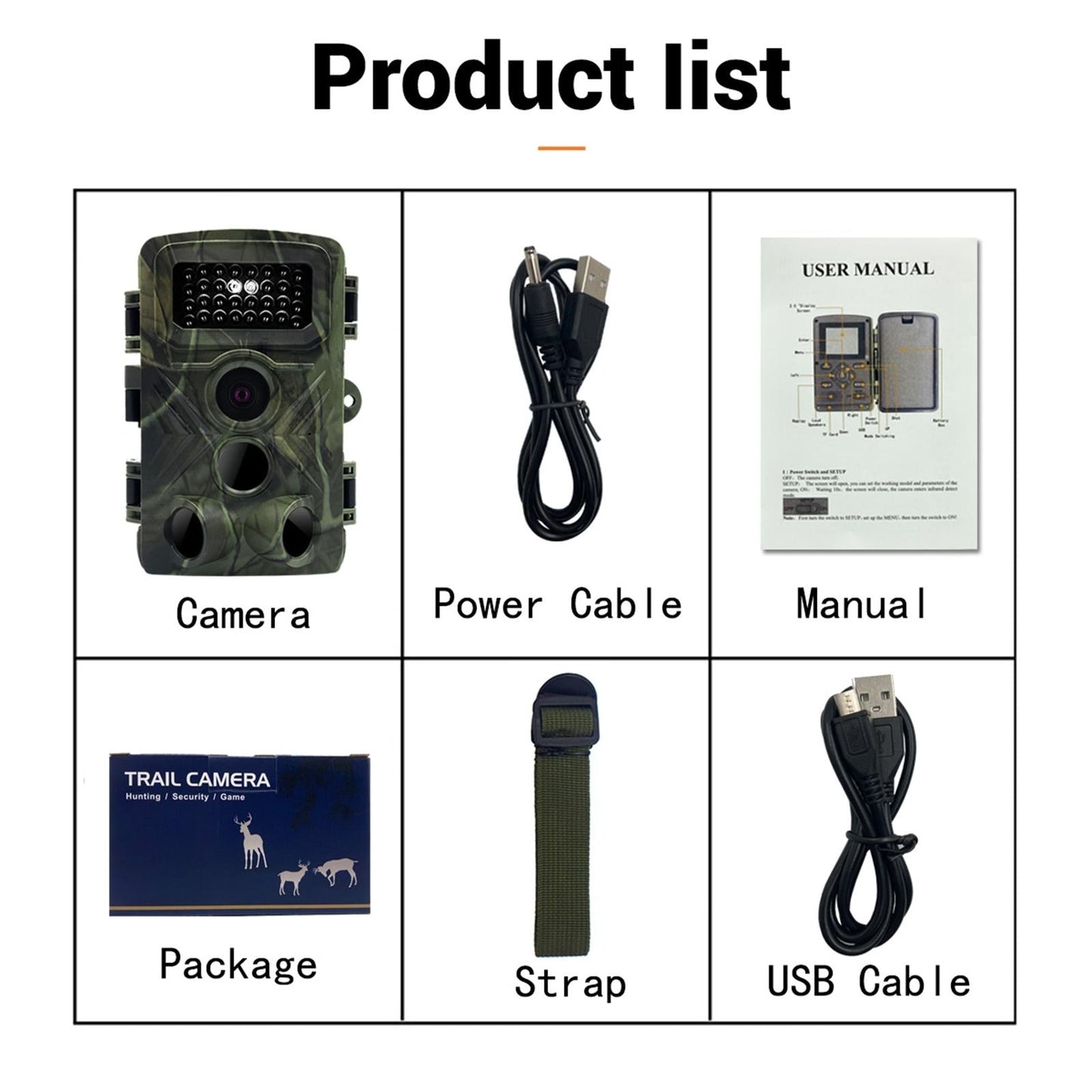 Trail Camera 2 Lcd Infrared Night Vision