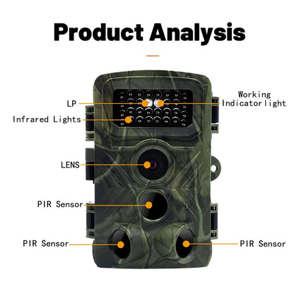 Trail Camera 2 Lcd Infrared Night Vision