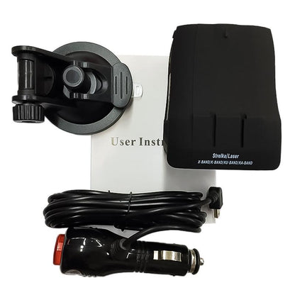 2.4 Video Camera Dvr & Radar Detector - Hd 720p