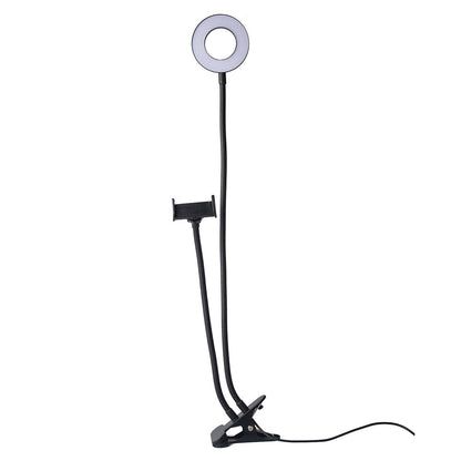 Adjustable 3.5 Live Broadcast Led Fill Light with Phone Clamp