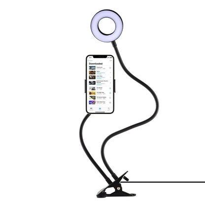 Adjustable 3.5 Live Broadcast Led Fill Light with Phone Clamp