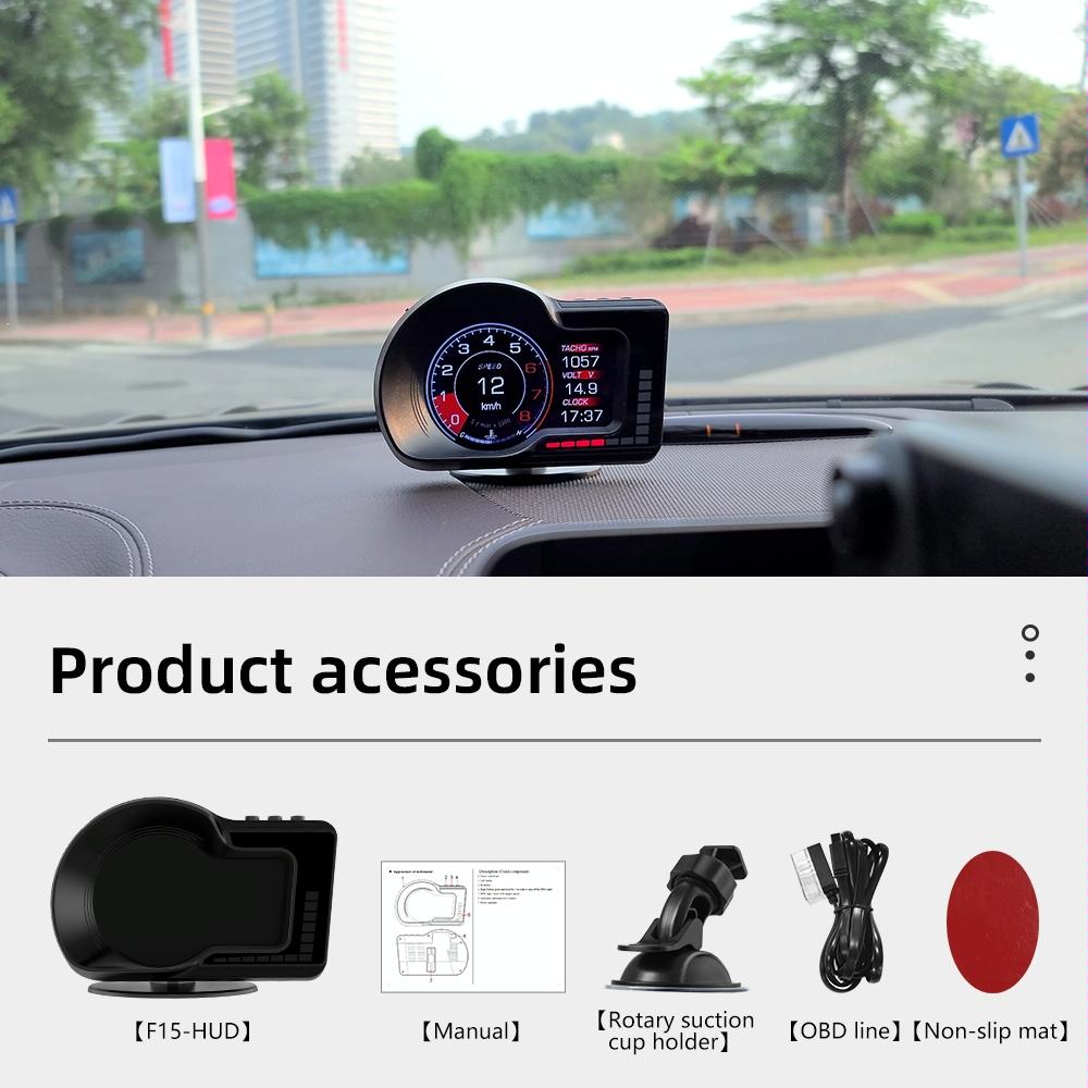 High Def Obd+Gps Hud For F15 Cars