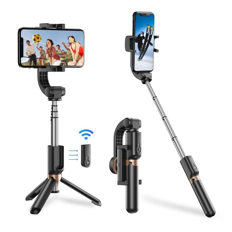 Multifunctional Mobile Phone Gimbal Stabilizer with Live Video and Selfie Stick