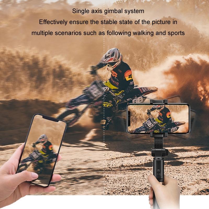 Multifunctional Mobile Phone Gimbal Stabilizer with Live Video and Selfie Stick