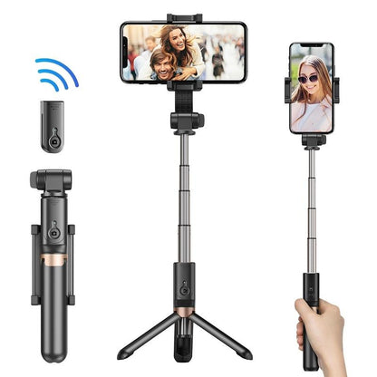 Multifunctional Mobile Phone Gimbal Stabilizer with Live Video and Selfie Stick