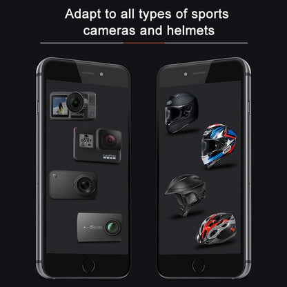 Multi-joint Arm Mount Set for Cycling Helmets - Compatible with Dji Action Gopro and Other Action Cameras