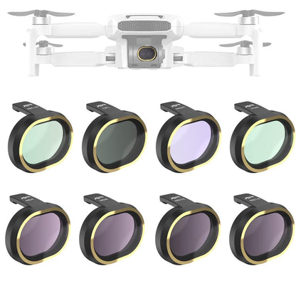 8-in-1 Lens Filter Kit for Fimi X8 Mini Drone - Uv Cpl Nd8 Nd16 Nd32 Star Night Filters