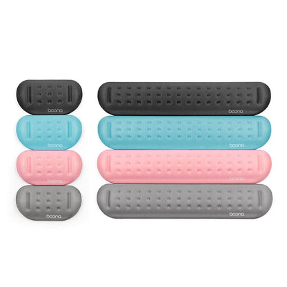 Silicone Memory Wrist Pad For Keyboard And Mouse Medium Size Blue