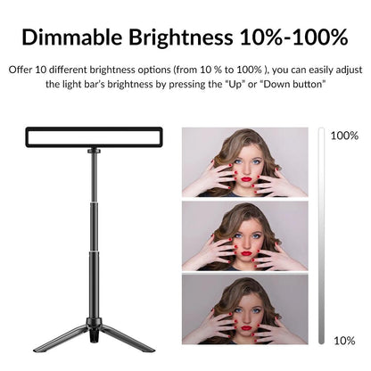 Portable Square Strip Live Video Conferencing Fill Light - Apl-fl06