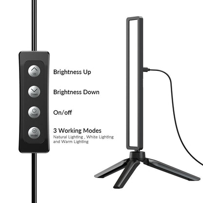Portable Square Strip Live Video Conferencing Fill Light - Apl-fl06