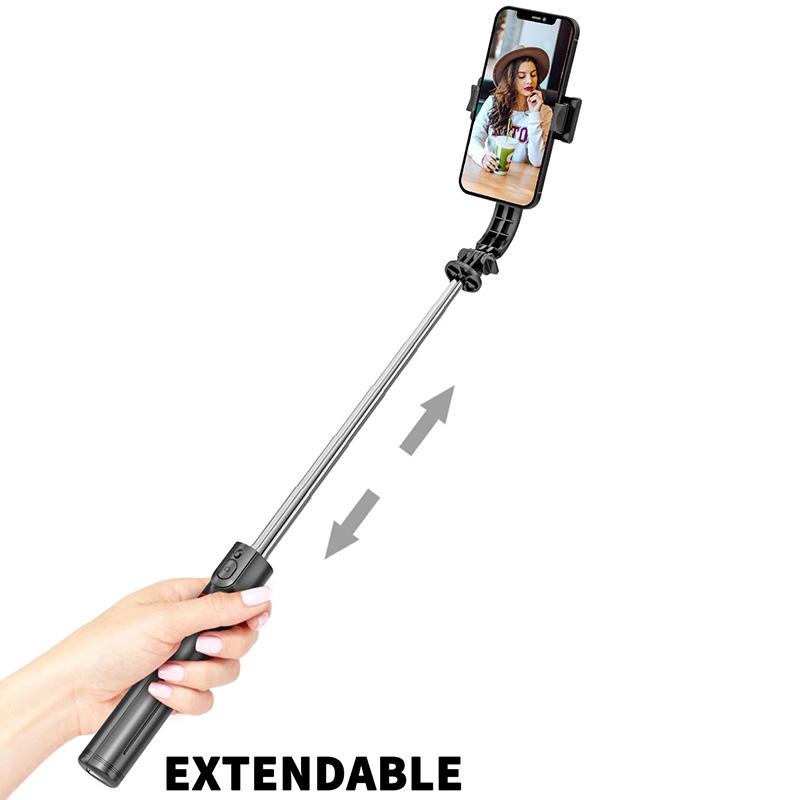 Bluetooth Remote Selfie Stick with Tripod Phone Holder