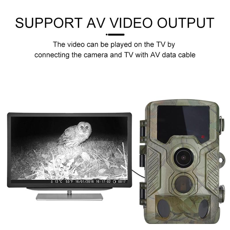 21Mp Hunting Trail Camera With 2.4 Tft Screen