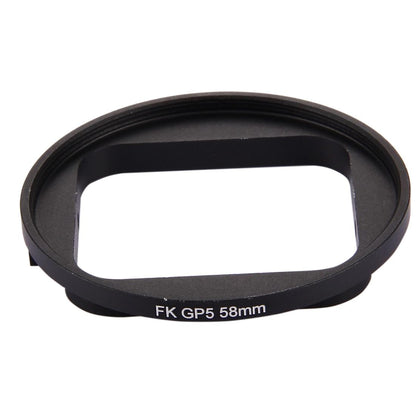 3-in-1 58mm Round Cpl Lens Filter for Gopro Hero7 / 6 / 5 with Cap