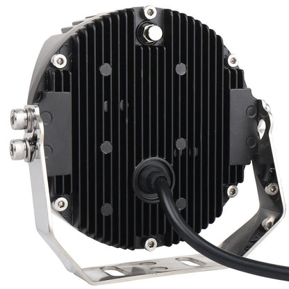 Car Led Light On Three Sides Headlight For Jeep Wrangler 7 Inch Dc12V