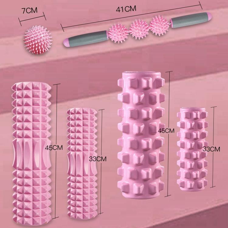 3 - In - 1 Eva Foam Roller Set 45Cm Length Blue Crescent - Factory Direct Shop